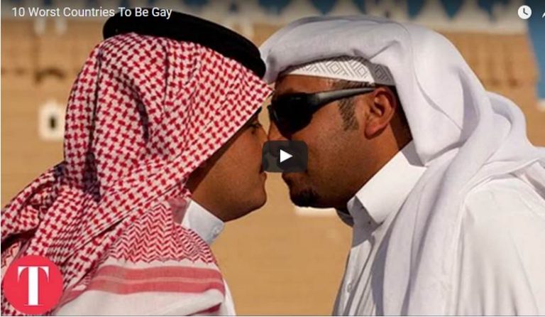 Watch: 10 Worst Countries To Be Gay