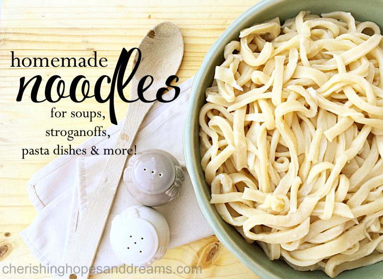 How to Make Homemade Noodles and Pasta