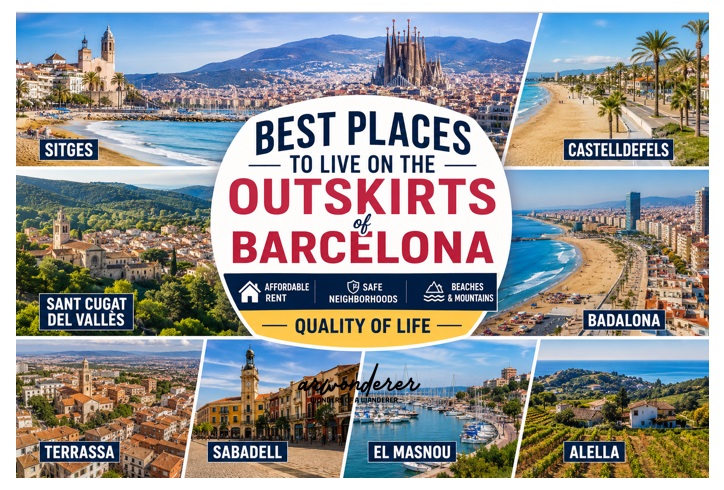 Best Places to Live on the Outskirts of Barcelona: Affordable Rent, Safety, Beaches, Mountains, and Quality of Life